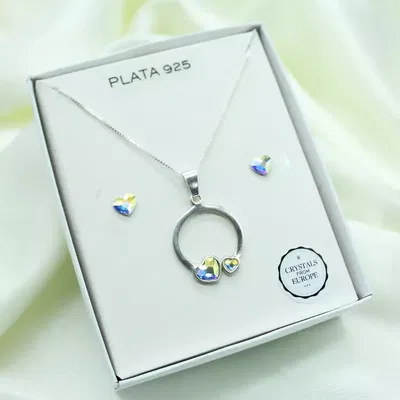 SET PLATA 925 ENDLESS LOVE -LUA SWAROVSKI