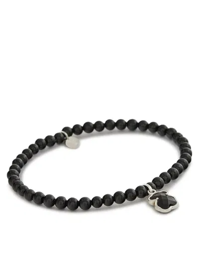 Pulsera Ónix & Jade – Dije Oso