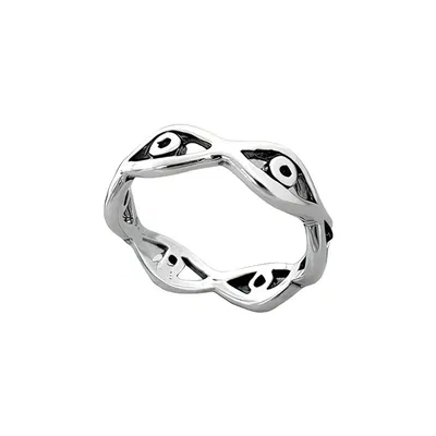 Anillo Ojito de Plata 925