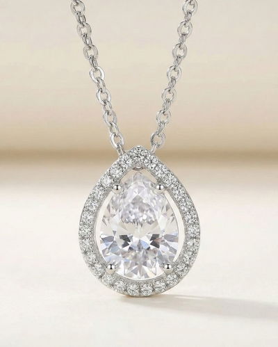 Dije con Cristal Swarovski Moravia Forma Gota