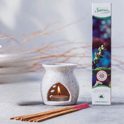 Hornillo de Cerámica para Esencias Líquidas y Sólidas