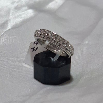 ANILLO LUCKY RODINADO ZIRCONES