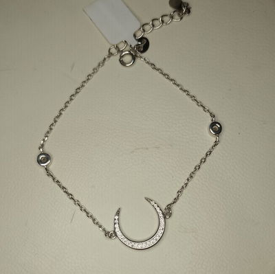 PULSERA PLATA Y CRISTALES