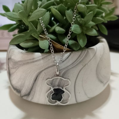 COLLAR RODINADO TOUS ONIX