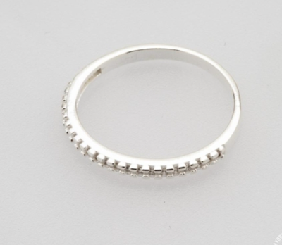 ANILLO PLATA 925 Y CRISTALES