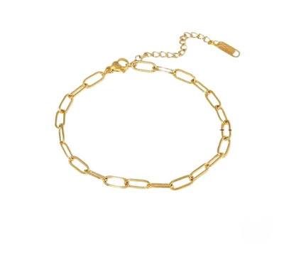 PULSERA DORADA ESLABON