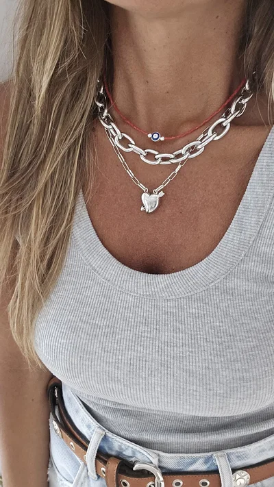Conjunto Eyes Plateado