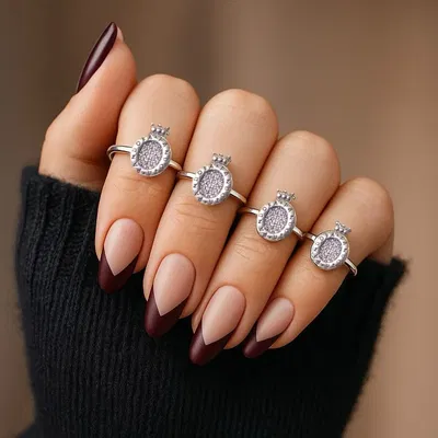 Anillo Corona Pandora Plata 925 con Cristales Micropavé
