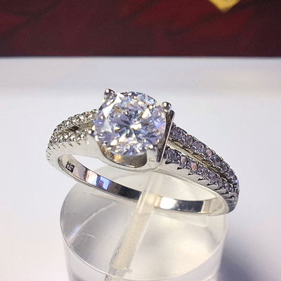 Anillo Princesa Plata 925 con Zircones Micropavé