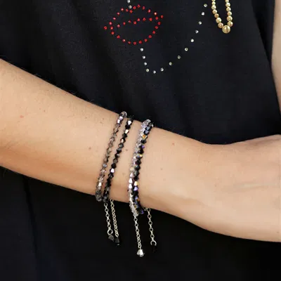 Pulsera Colores Cristales Auténticos de Austria® 4 mm y Plata 925