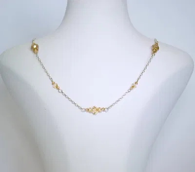 Collar Sol Swaroski – Plata 925 con bolitas de Cristal
