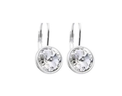 Aro Anna Plata 925 y Cristal Swaroski