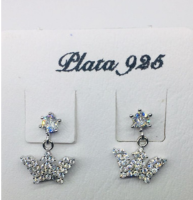 Aro Plata 925 Corona Zircon