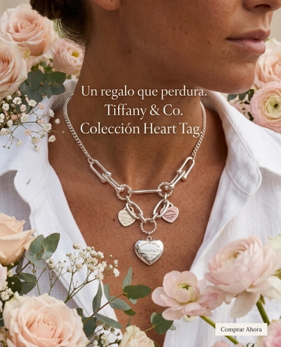 Colgante Corazón con Dijes y Mosquetón Plateado