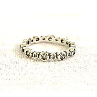 ANILLO CÍRCULOS – Plata 925 con Zircones 
