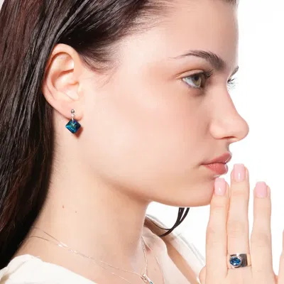 AROS FACETADOS – Plata 925 y Cristales Auténticos de Austria®
