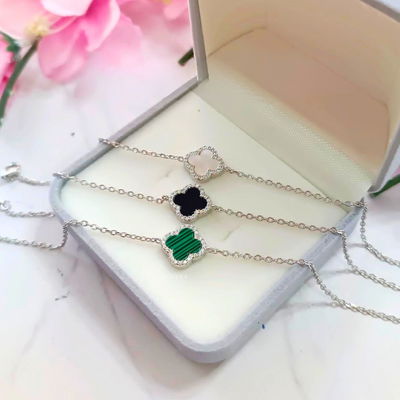 PULSERA VAN CLEEF – Plata 925 con Micropavé