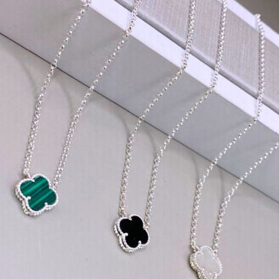 COLLAR VAN CLEFF – Plata 925 con Micropavé
