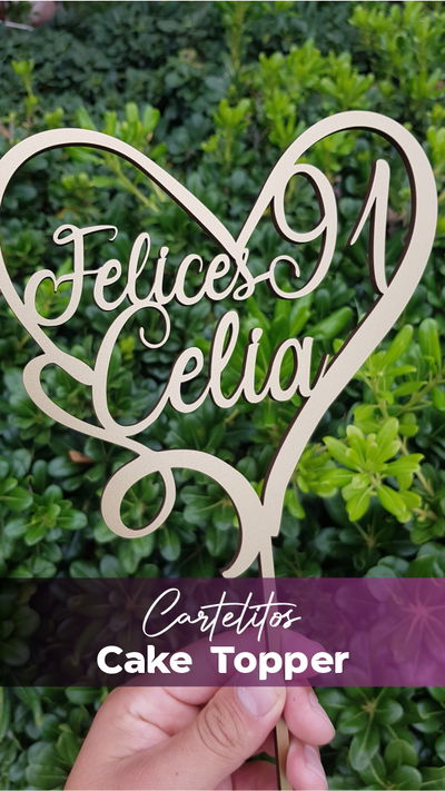 Cake Topper Personalizados