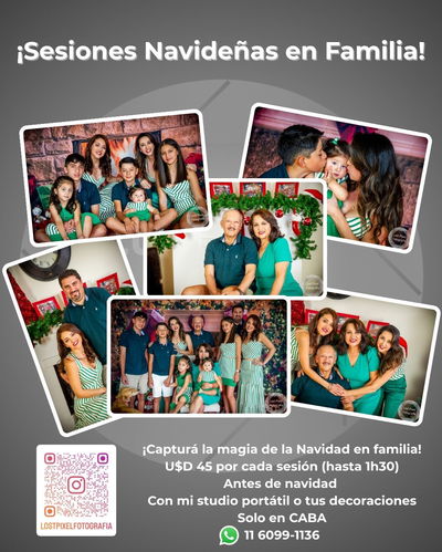 iSesión foto Navidad!