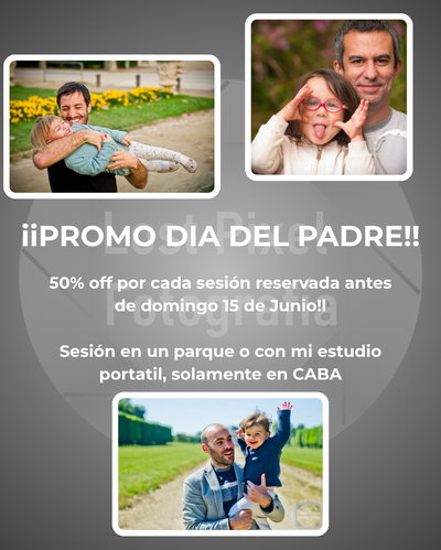 Sesión foto Padre/Hij@(s)!!
