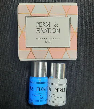 Perm & Fixation | Funmix Beauty | Paso 1 y 2 para Lifting de Pestañas y Laminado de Cejas