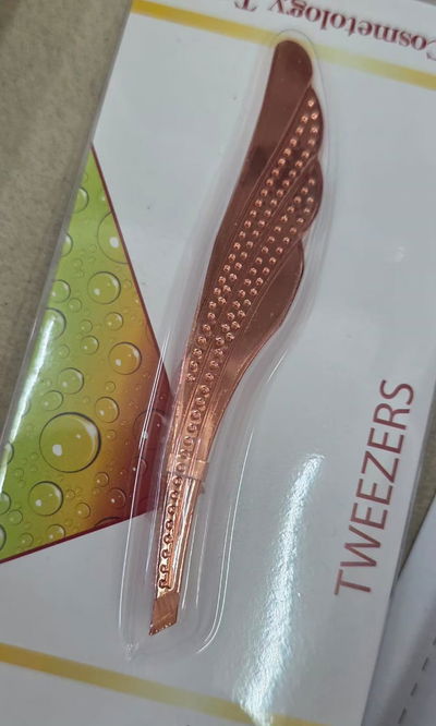 pinza depilatoria acero japones