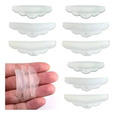 Bigudies de silicona transparente 