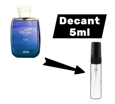 Hawas Ice decant 5ml -20% x transferencia $11000