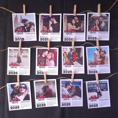 Set Polaroid Calendario SAN VALENTÍN