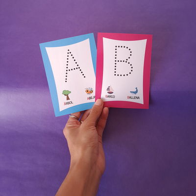 Tarjetas LectoEscritura: ABC
