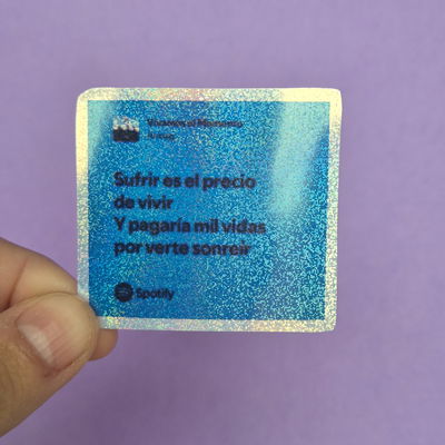 VEM Spotify -holo brillo-