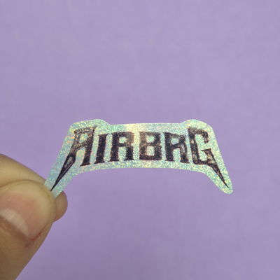 AIRBAG Negro -holo brillo-