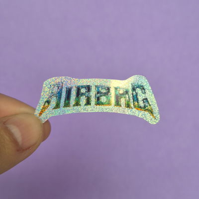 AIRBAG Verde -holo brillo-