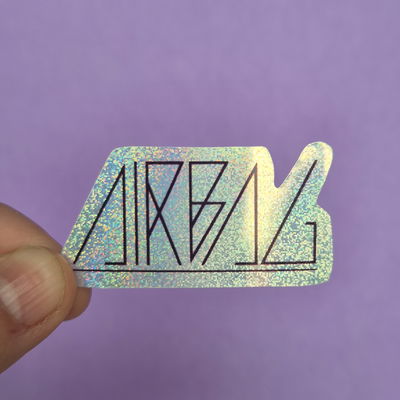 Logo AIRBAG -holo brillo-