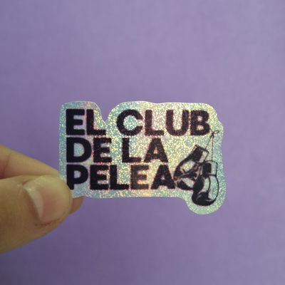 El club de la pelea -holo brillo-tinta expandida-