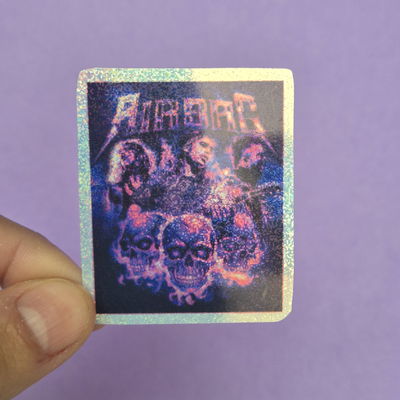 Póster Violeta -holo brillo-
