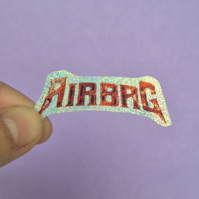 AIRBAG Rojo -holo brillo-