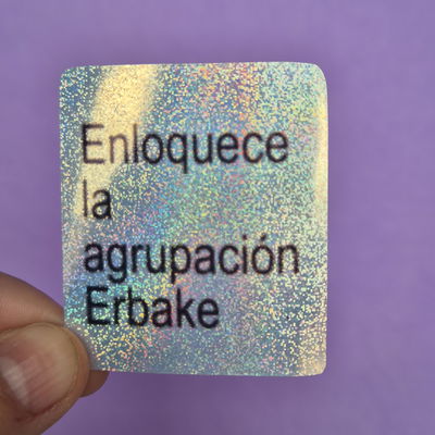 Enloquece la agrupación Erbake -holo brillo-