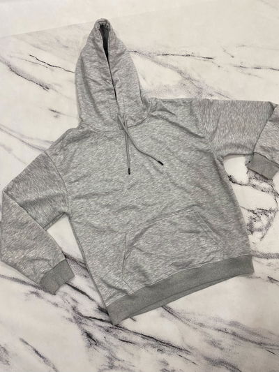 Buzo Canguro Algodón Rustico - Gris