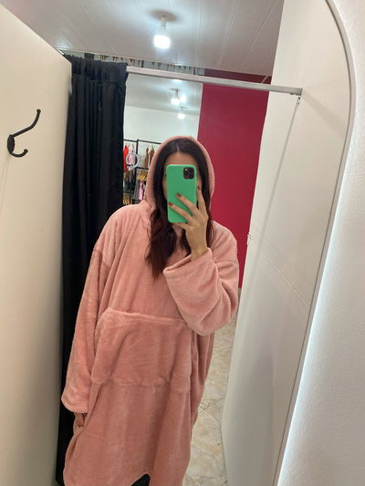 Maxi Buzo Manta - Rosa