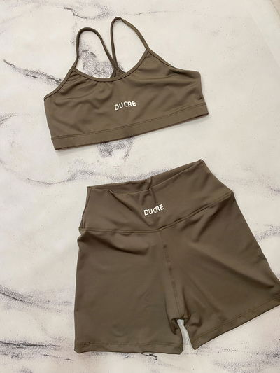 Conjunto Ducre Lycra Chocolate