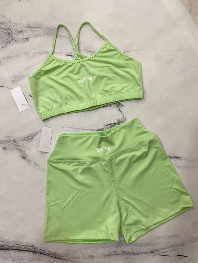 Conjunto Ducre Lycra Verde Lima