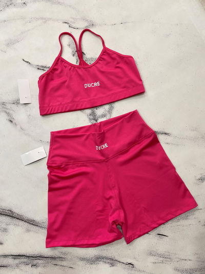 Conjunto Ducre Lycra Fucsia