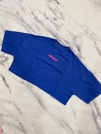 Reme Crop Oversize - Azul