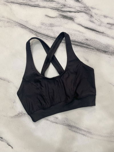 Top Deportivo Cruzado Morley - Negro