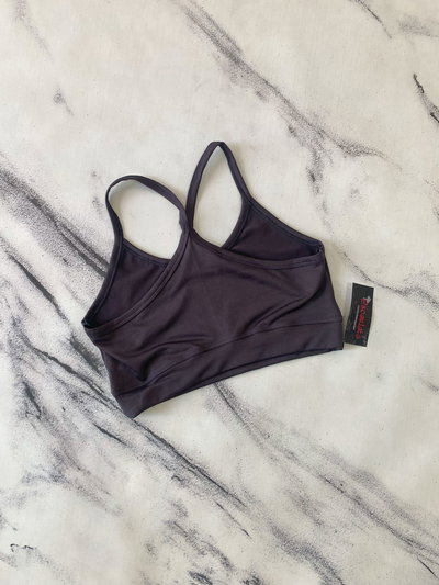 Top Deportivo Tirita Lycra - Gris
