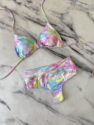 Bikini Tiro Alto Less Bombay Batik