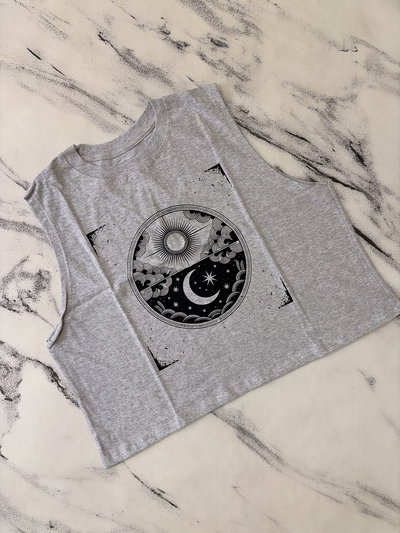 Muscu Boxy Fit ATNS - Gris