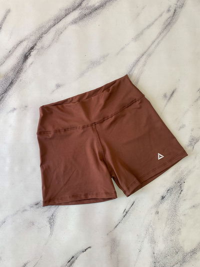 Calza Corta Lycra - Chocolate